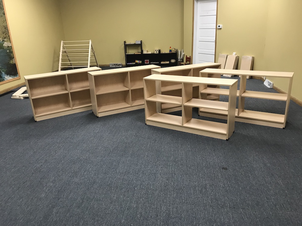 Shelves from Crowes Cabinets at HCH
